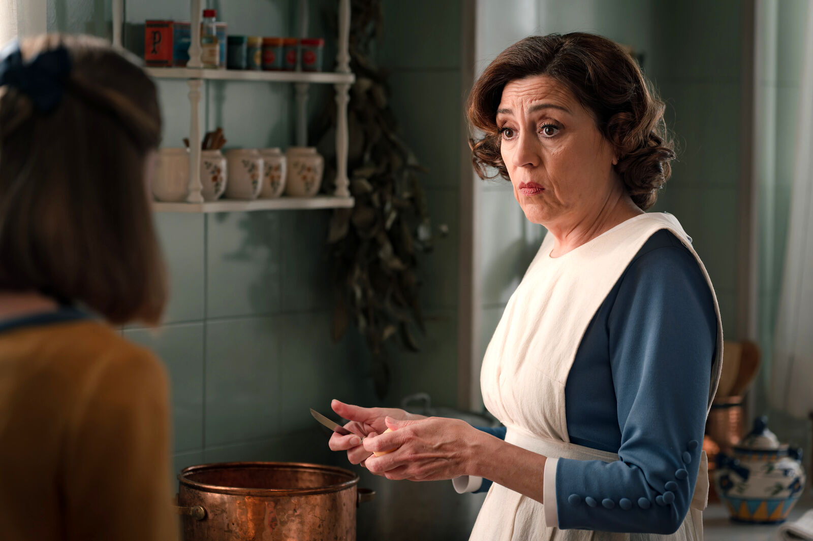 Manuela se disculpa con Claudia en Sueños de libertad