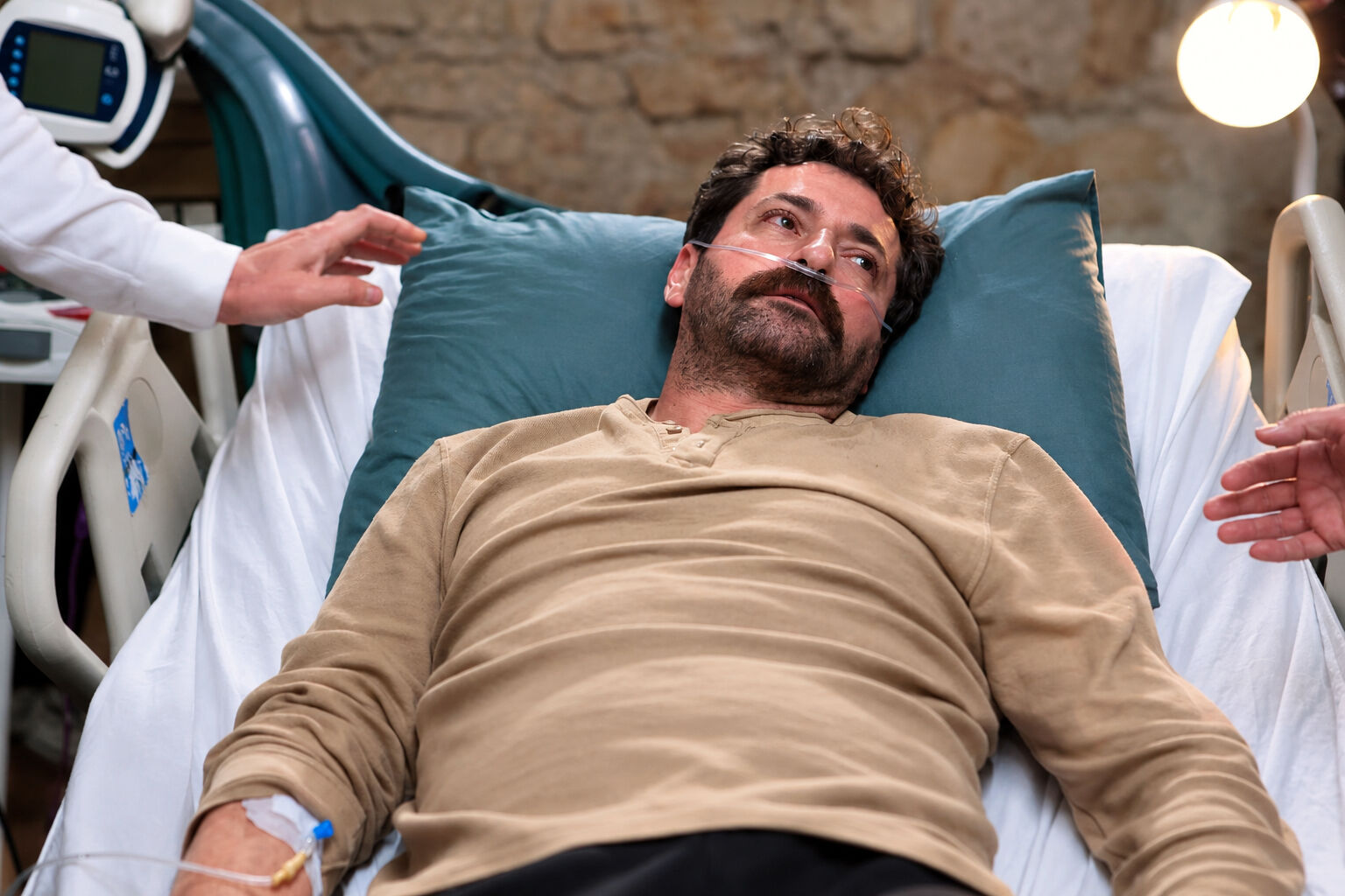 El desafío de interpretar a Boran durante el coma