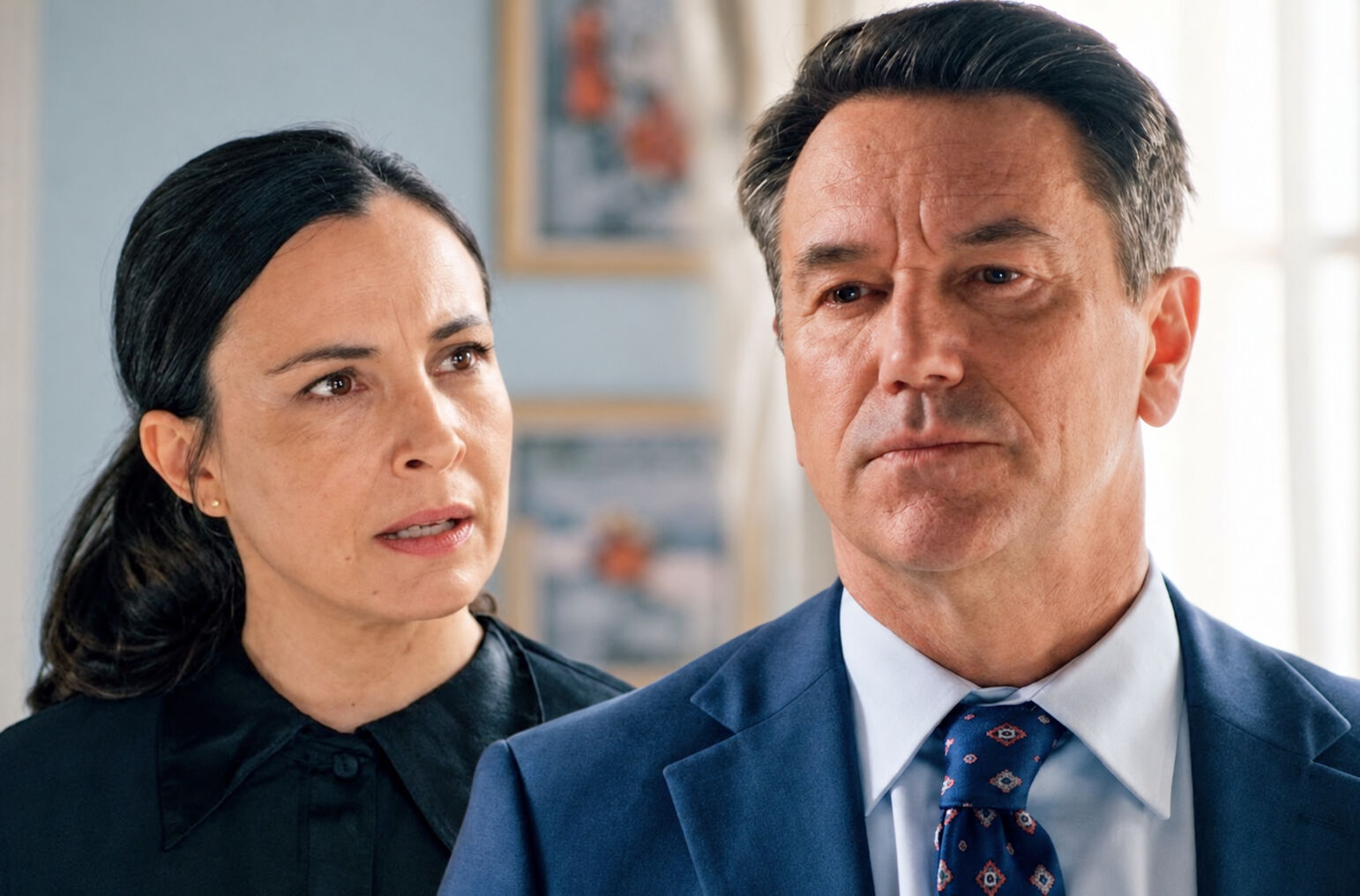 Beatriz se enfada con Gabriel en Sueños de libertad