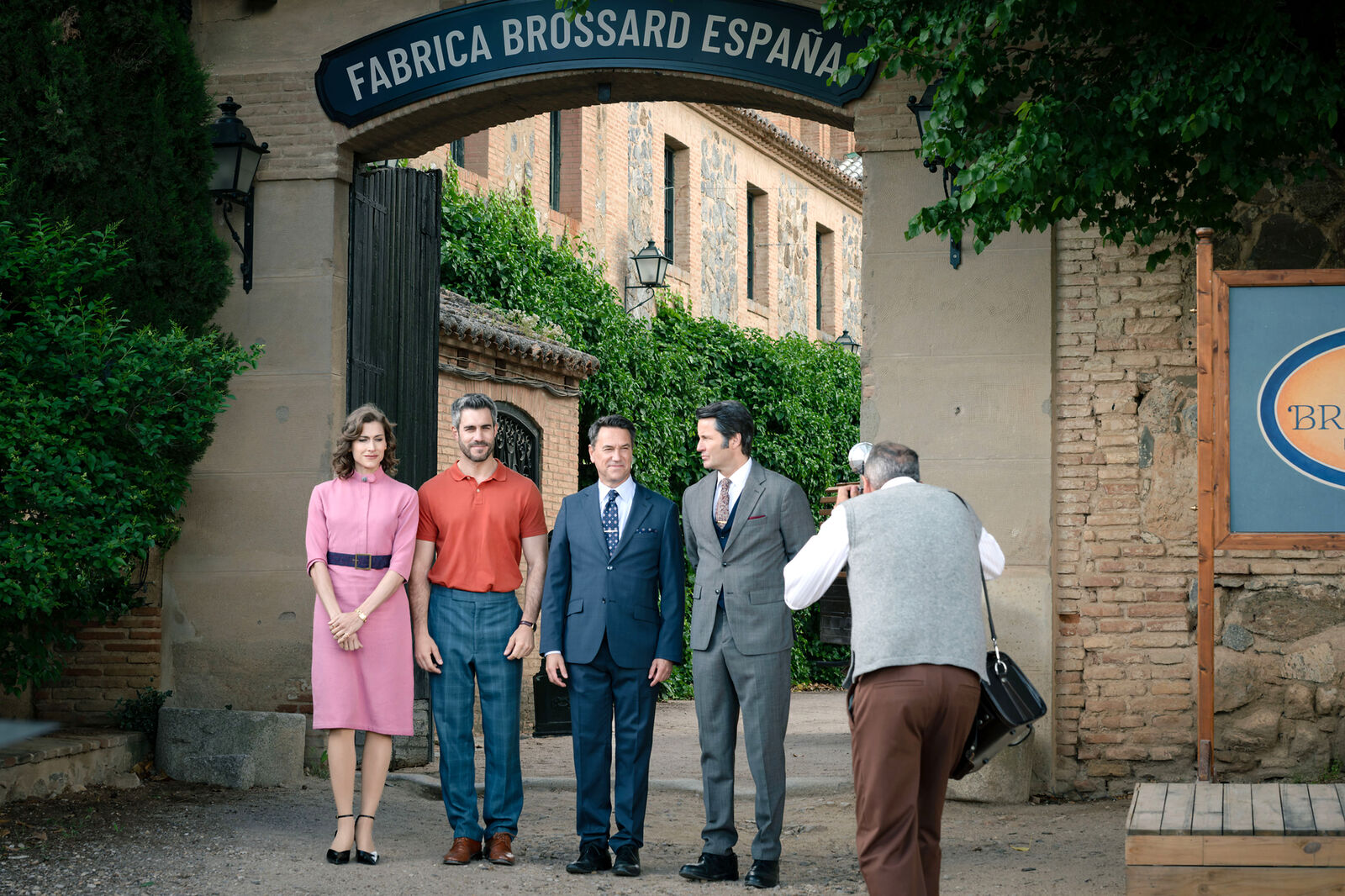 Presentación de la nueva marca corporativa de la perfumera ante la prensa, en Sueños de libertad