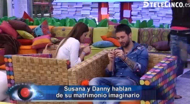 Danny y Susana imaginan ser un matrimonio en Gran Hermano 14 de Telecinco