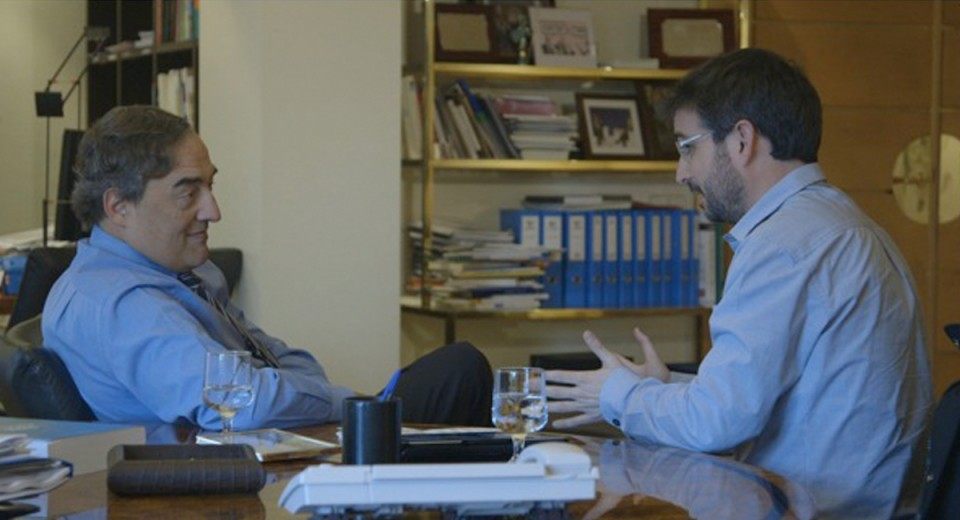 Juan Rosell entrevistado por Jordi Évole en Salvados