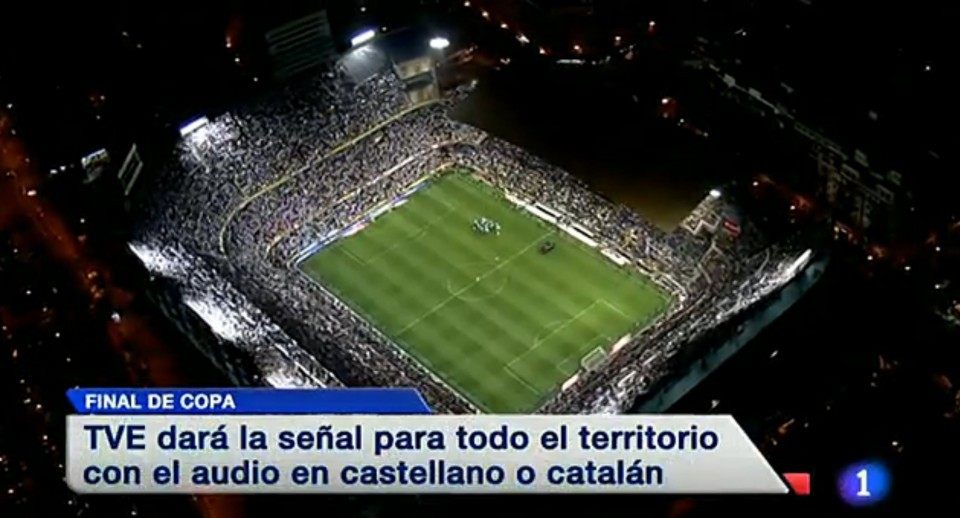 Mestalla acoge el clásico FC BarcelonaReal Madrid, enfrentados por la Copa del Rey