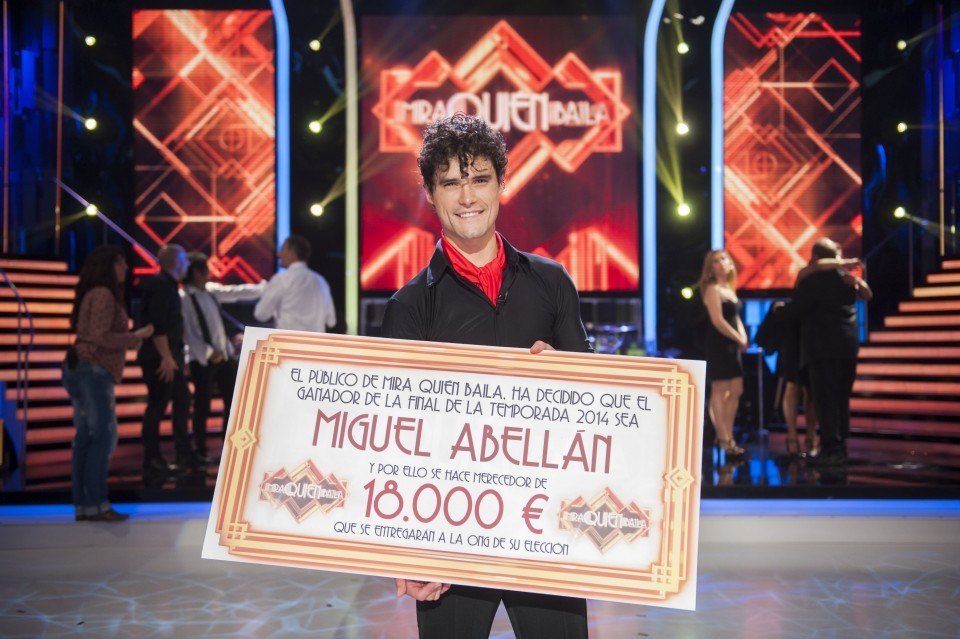 ¡Mira quién baila!: Miguel Abellán se impone como ganador en la edición de 2014