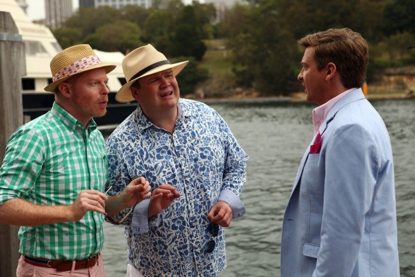 Mitch y Cam se reencuentran con Fergus Anderson Rhys Darby en el capítulo 20 de la quinta temporada de Modern Family
