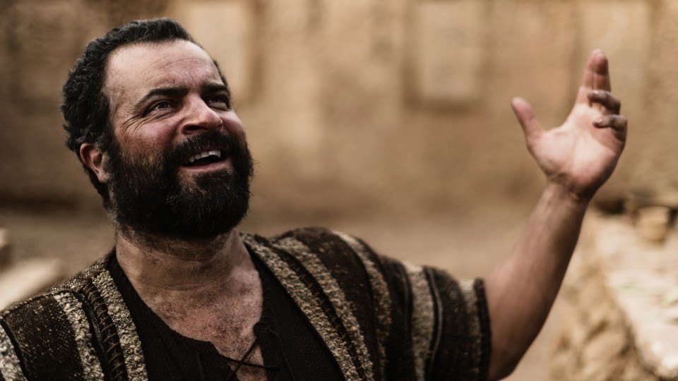 Abraham en la serie de televisión La Biblia