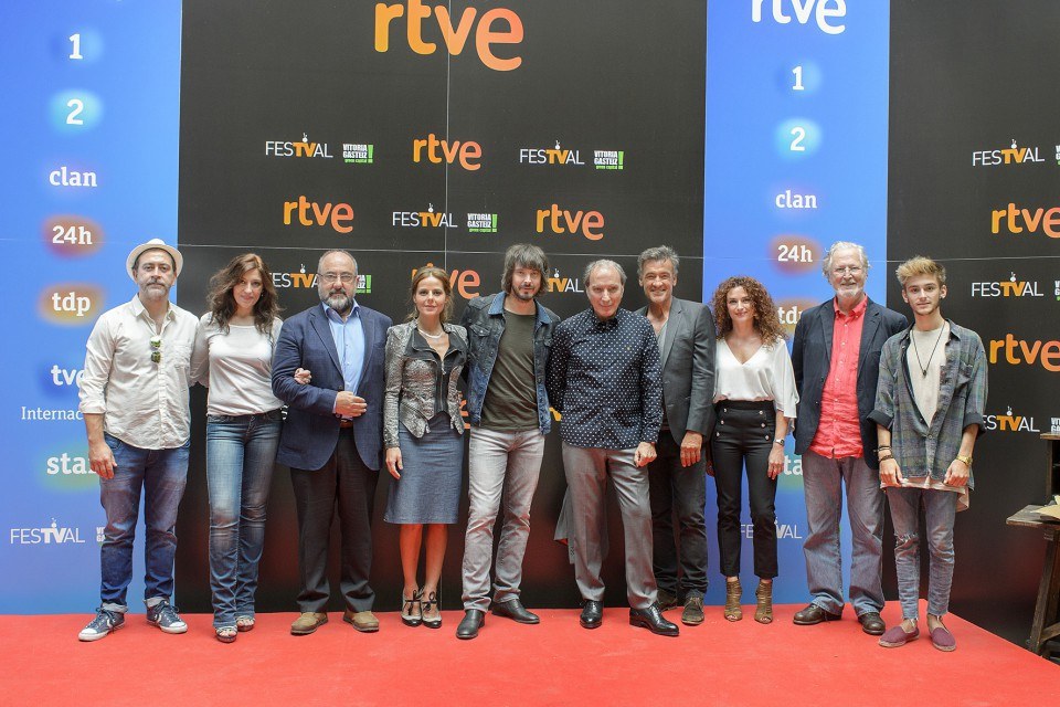 Presentación de la octava temporada de Águila Roja en el Festival de Televisión de Vitoria