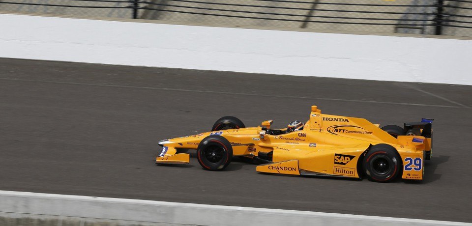 McLarenHonda de Fernando Alonso en la Indy 500