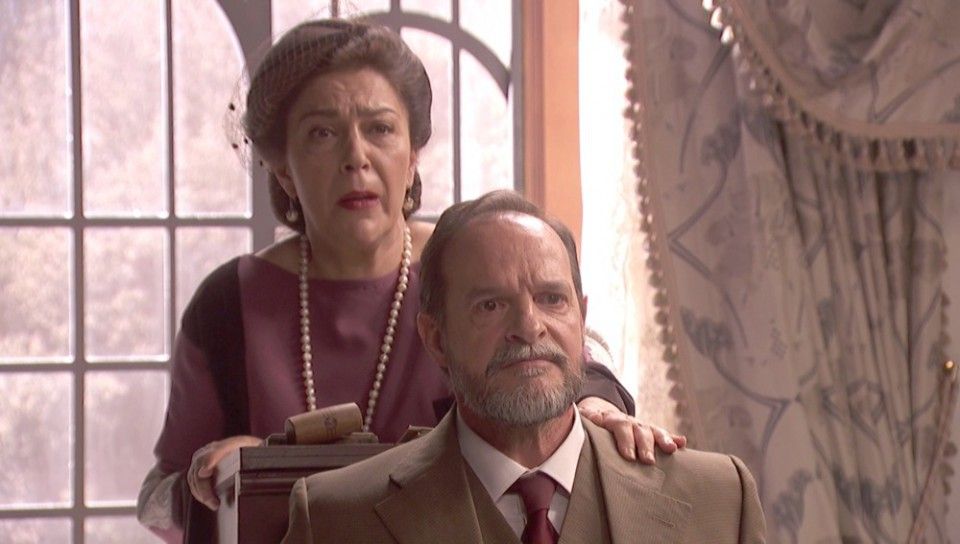 Francisca está a punto de morir, en El secreto de Puente Viejo