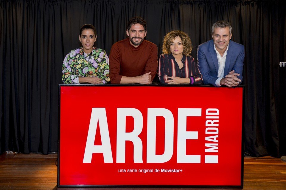 Presentación de Arde Madrid, una serie original creada, escrita y protagonizada por Paco León