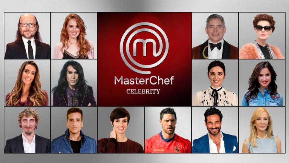 Catorce concursantes famosos cocinarán en la tercera edición de Masterchef Celebrity