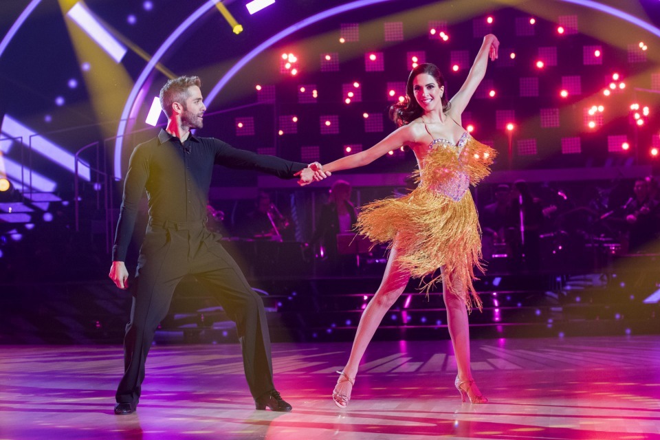 Roberto Leal y Rocío Muñoz se atrevieron a bailar en la primera gala de Bailando con las estrellas