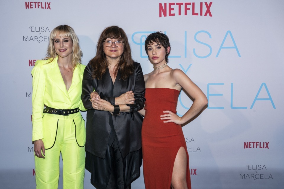 Natalia de Molina, Isabel Coixet y Greta Fernández celebran el estreno de la película Elisa y Marcela