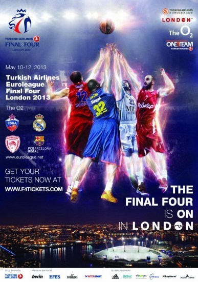 La Final Four se disputa en Londres y podremos seguirla desde Londres
