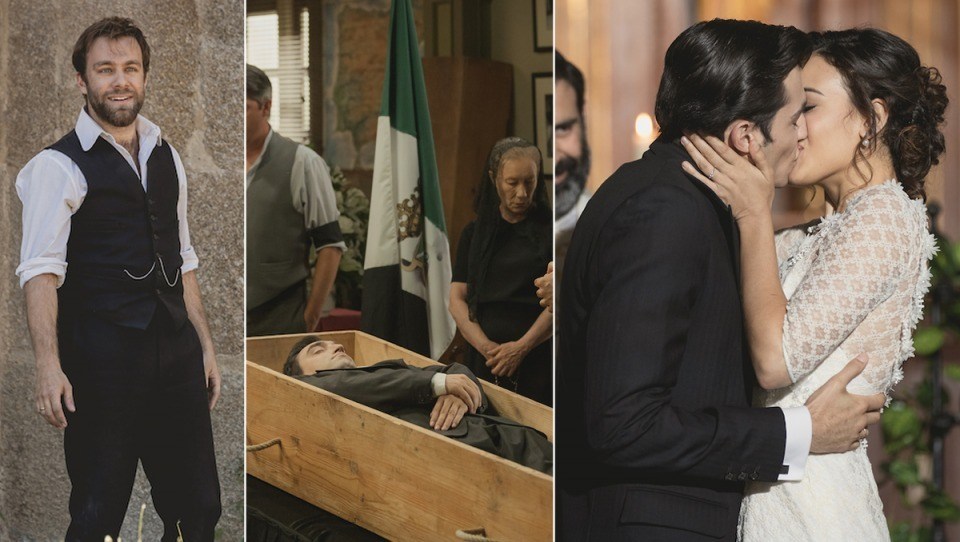 Fernando reaparece, Melitón muere y Prudencio y Lola se casan, en El secreto de Puente Viejo