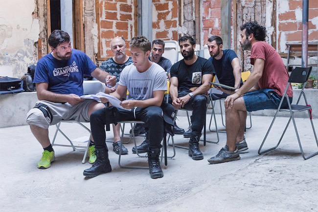 En septiembre arrancó el rodaje de la serie Antidisturbios
