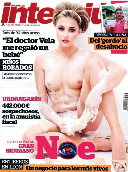 Noelia se desnuda para la revista Interviú