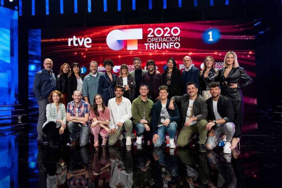 Profesores y jurado de OT 2020