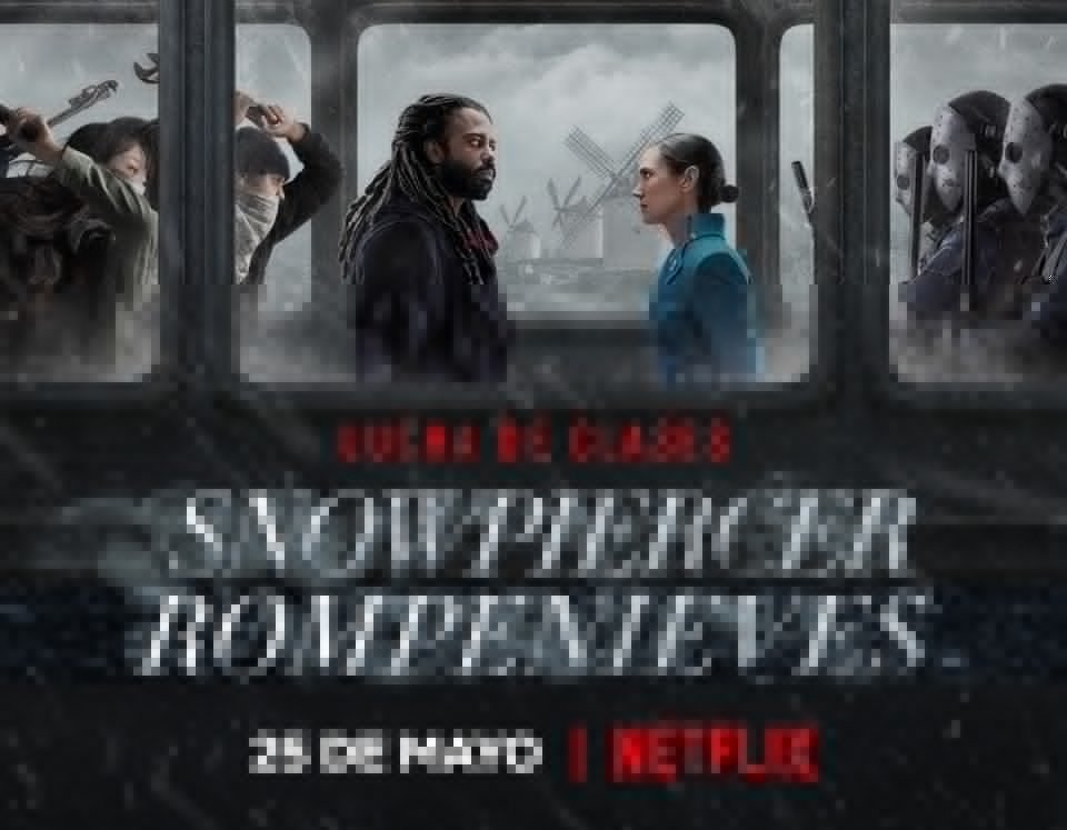 Póster oficial de Snowpiercer: Rompenieves, la nueva serie original de Netflix