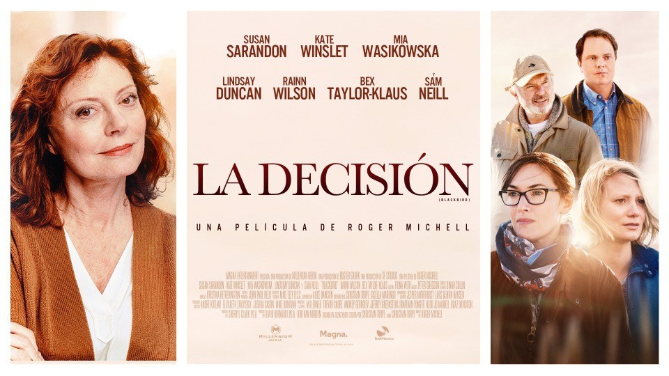 La decisión Blackbird, con Susan Sarandon, estreno directo el 5 de diciembre en Movistar+