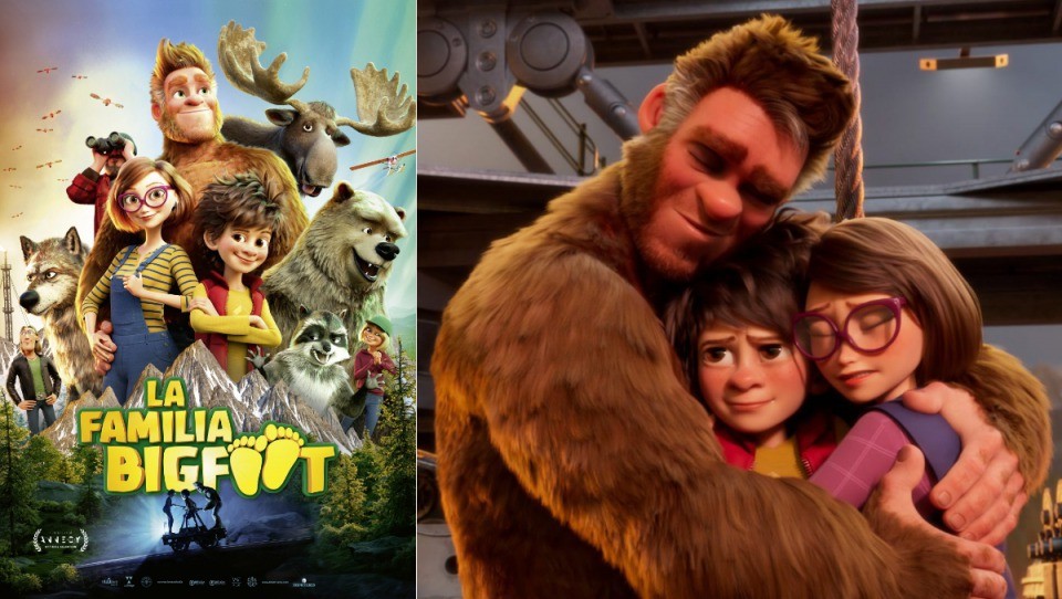 La familia Bigfoot, la película animada de esta Navidad, estreno el 18 de diciembre en Movistar+