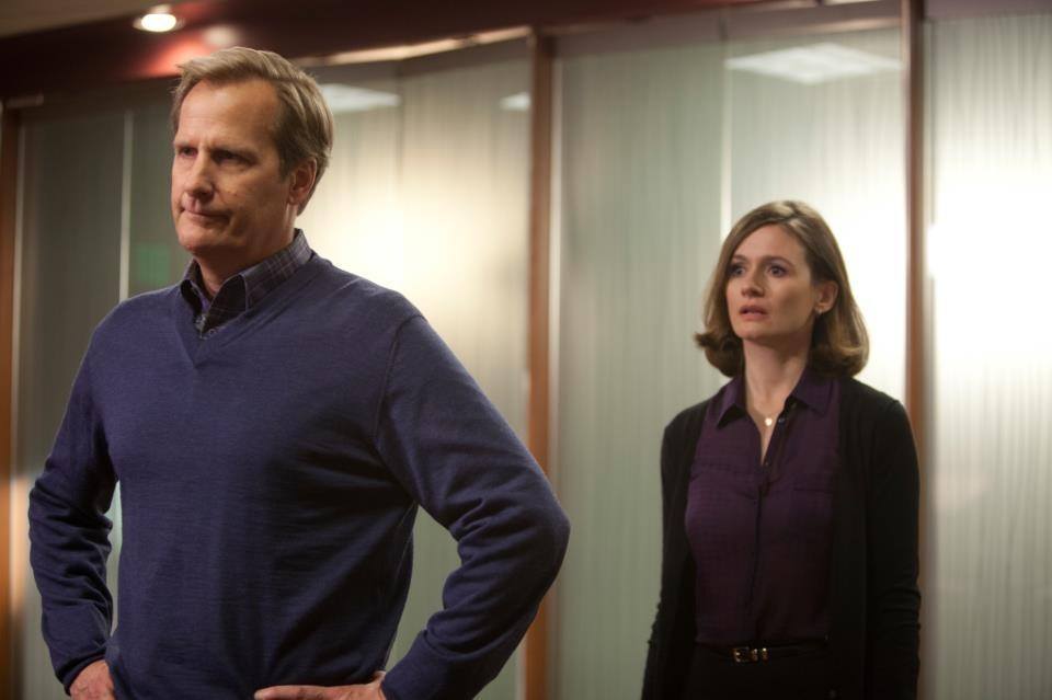 Jeff Daniels y Emily Mortimer protagonizan The Newsroom, que se estrena el próximo 14 de julio