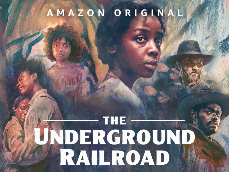 Póster oficial de la miniserie The Underground Railroad