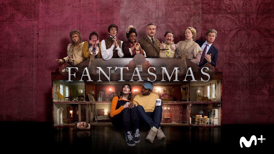 La disparatada comedia Fantasmas continúa con su segunda temporada en Movistar Seriesmanía el 19 de marzo