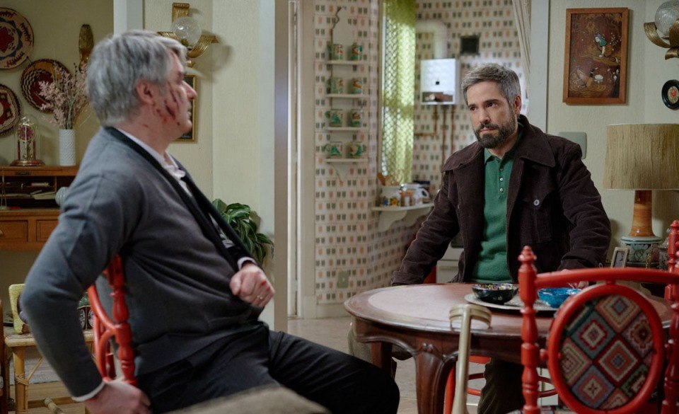 Juan recibe la visita de Gorka, en Amar es para siempre