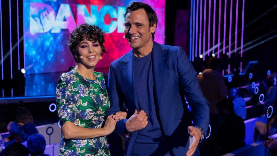 Sandra Cervera y Ion Aramendi en las quintas audiciones de The Dancer 