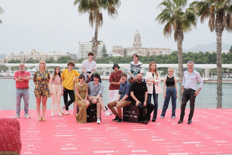Presentación de la serie Paraíso en el Festival de Málaga