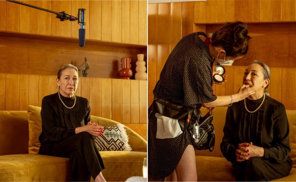 Luisa Gavasa es Juana en Sentimos las molestias