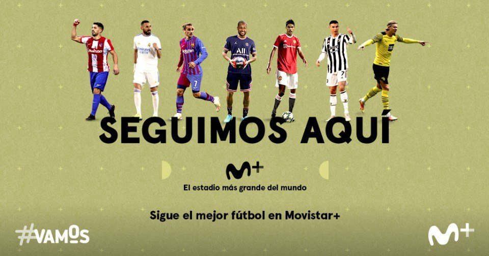 Arranca una nueva temporada de fútbol en Movistar+