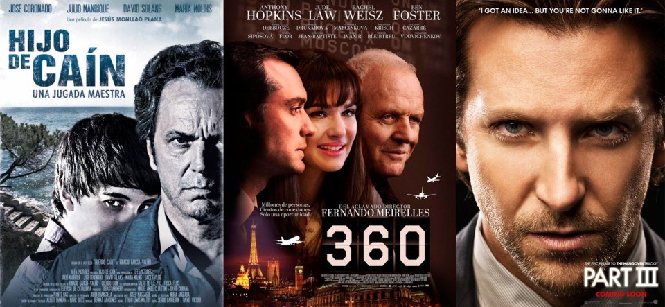 Hijo de Caín, 360 Juego de destinos y R3sacón en Días de cine