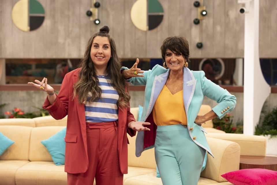 Silvia Abril y Carolina Iglesias, presentadoras de la segunda temporada de LOL: Si te ríes, pierdes