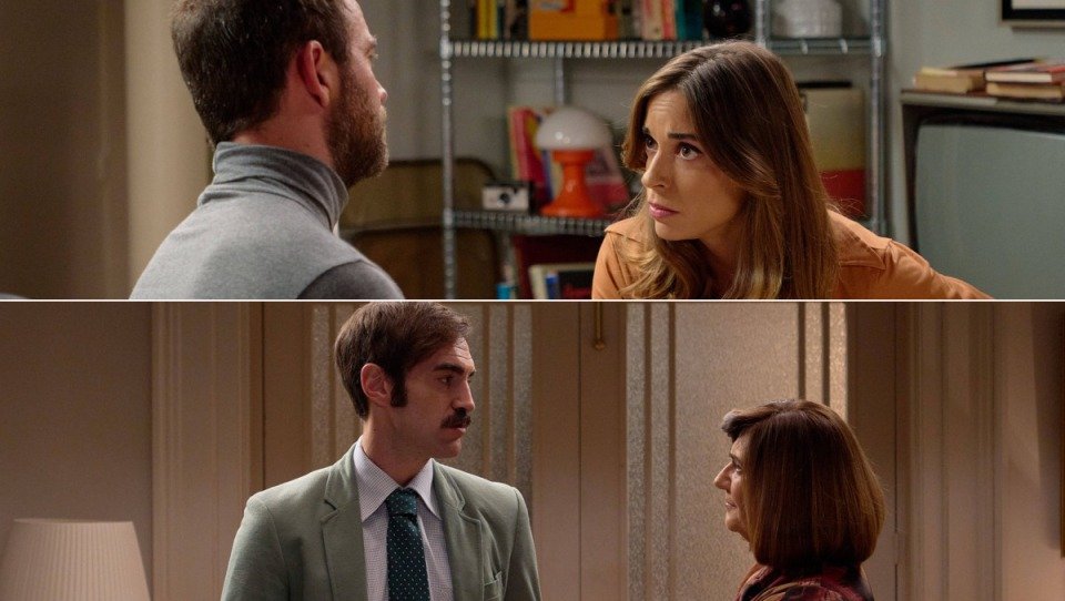 Raúl descubre que Coral y Fran están juntos y se enfrenta a ellos, en Amar es para siempre