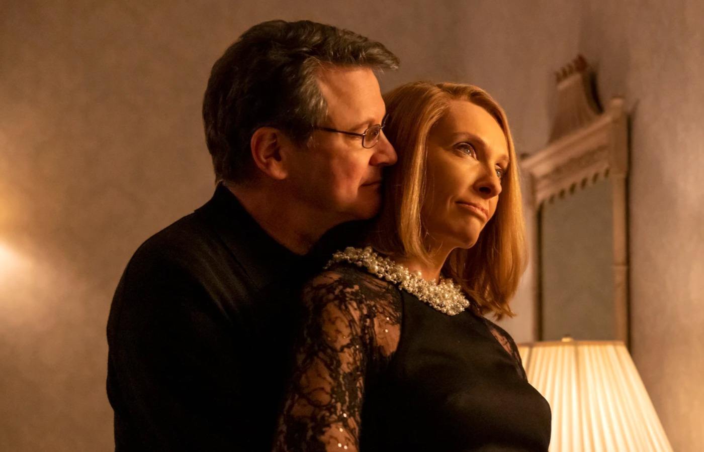 Colin Firth y Toni Collette protagonizan la miniserie de HBO Max La escalera The Staircase
