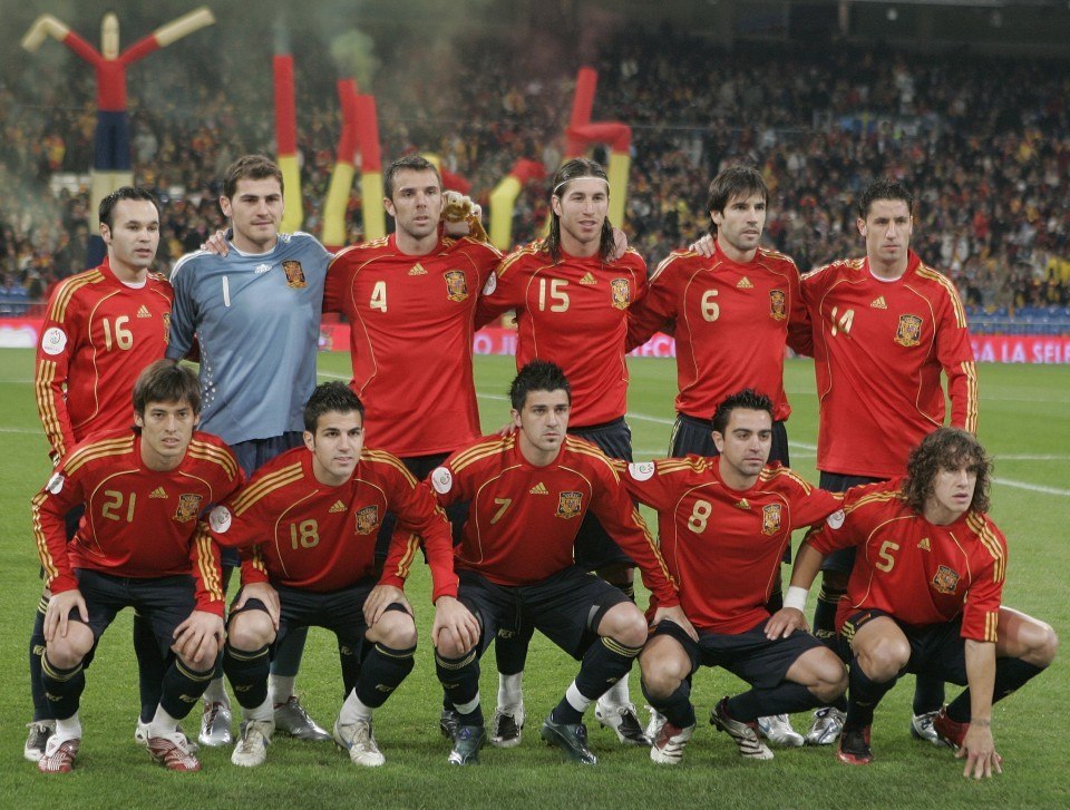 La selección española de fútbol durante el Mundial de 2010