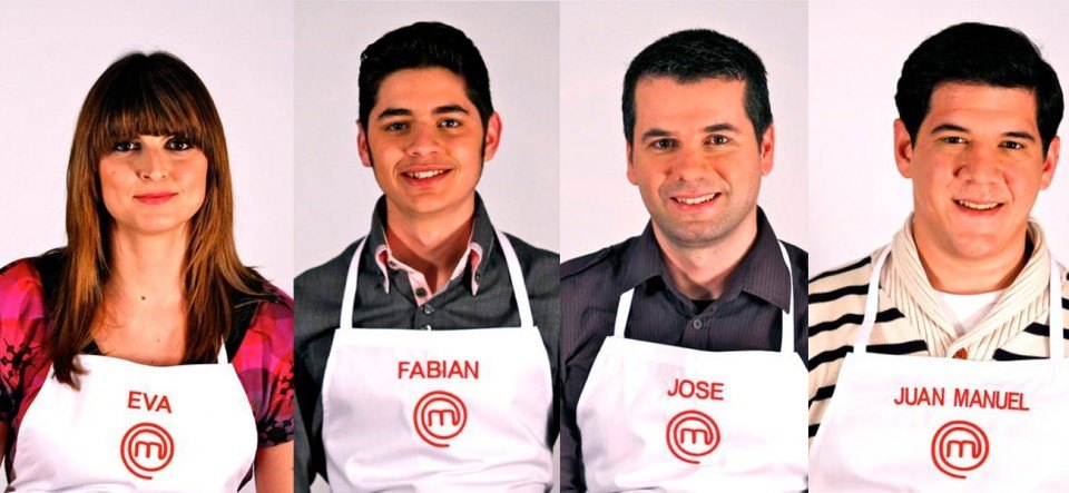 Eva, Fabián, José y Juan Manuel son los cuatro aspirantes que quedan y solo tres pasarán a la gran final de MasterChef.