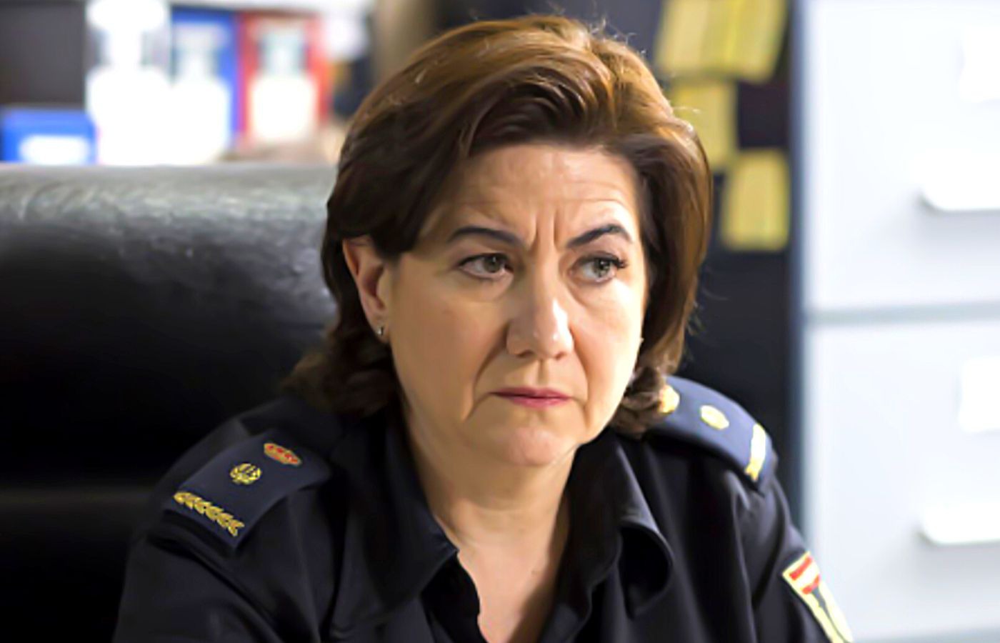 Luisa Martín ha trabajado en cada una de las temporadas de la serie policiaca Servir y proteger