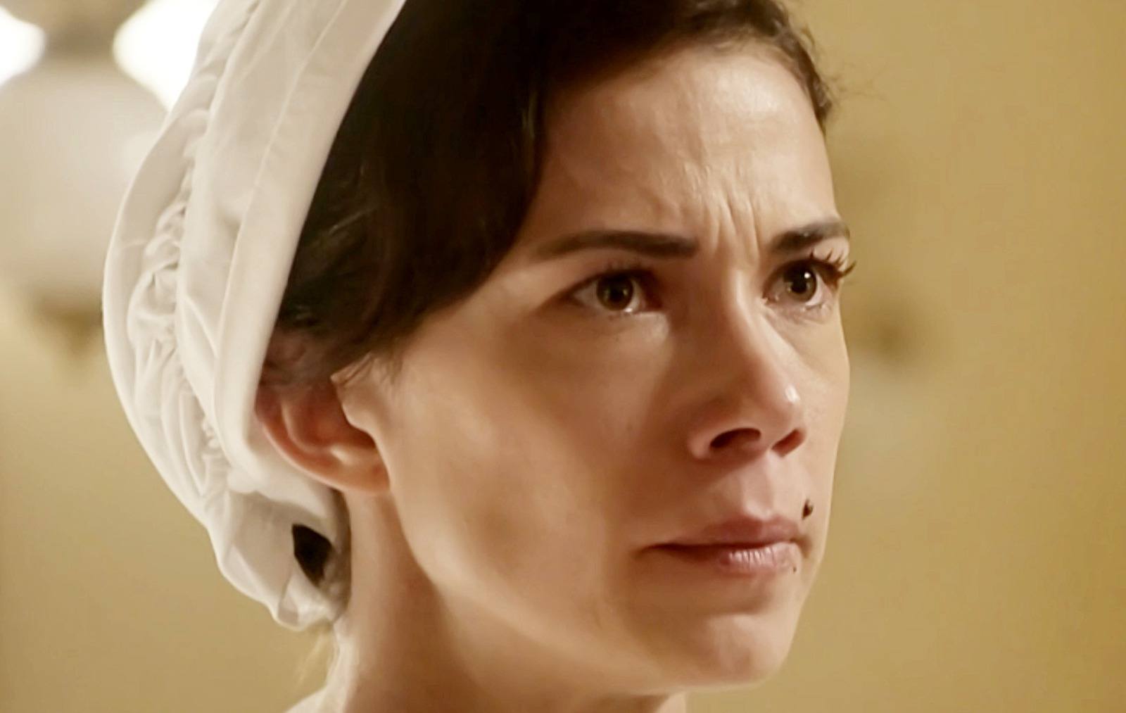 Teresa, a punto de descubrir el secreto de Jana en La Promesa