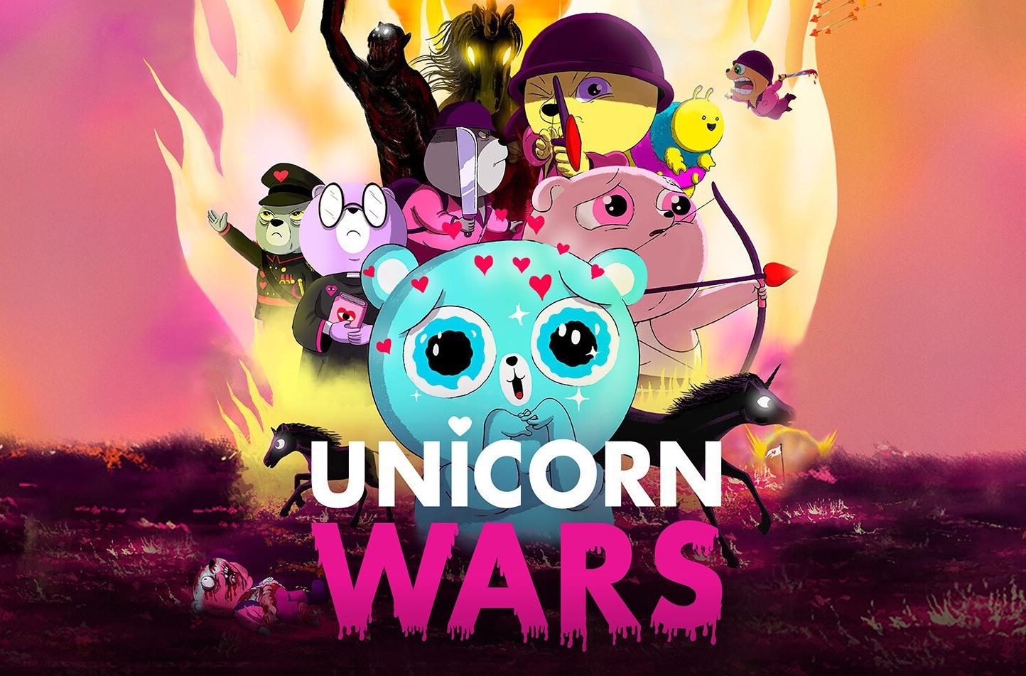 Cartel de la película Unicorn Wars, estreno en Movistar Plus+ el 8 de febrero