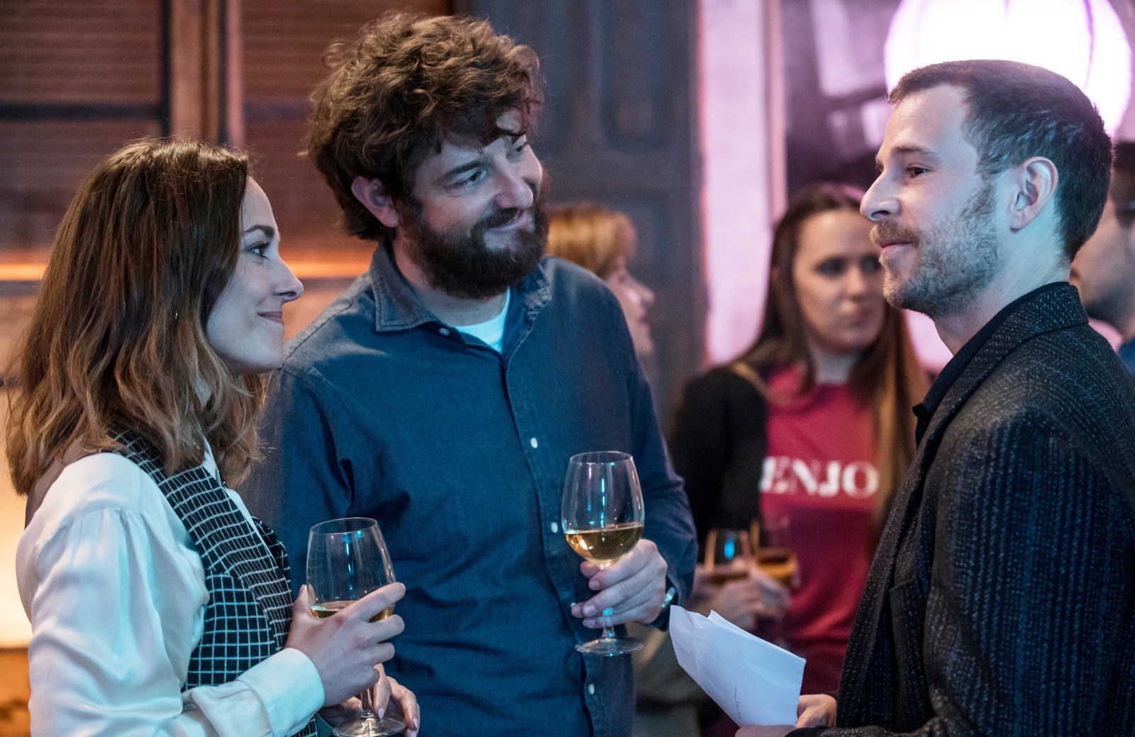 Silvia Alonso, Gorka Otxoa y Álvaro Cervantes, el triángulo amoroso de la película de Netflix Eres tú